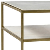 Brontëe Brass Sidetable