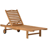 Doshi Teak Lounge Chair
