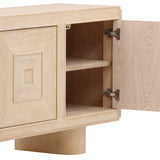 Brady Oak Sideboard Light
