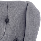 Burns Linen Dining Chair
