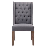 Burns Linen Dining Chair