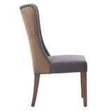 Burns Linen Dining Chair