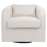 Hubbard Boucle Swivel Chair