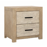 Lowry Double Drawer Nightstand