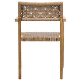 Picoult Teak Outdoor Dining Chair Set