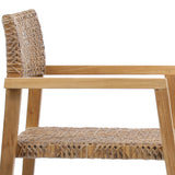 Picoult Teak Outdoor Dining Chair Set