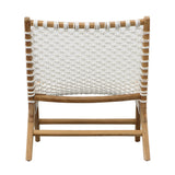 Park Teak Occasional Chair - White