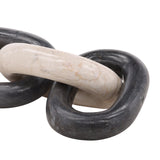 Haddon Marble Chain Link Objet