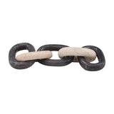 Haddon Marble Chain Link Objet