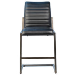 Sachar Leather Counter Stool