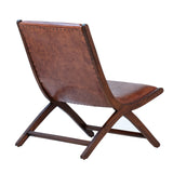 King Leather Occasional Chair