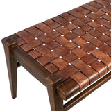 Koontz Leather Bench