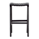 Chandler Teak Backless Counterstool
