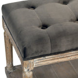 Salinger Velvet Bench