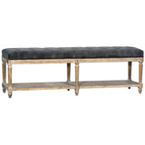 Salinger Velvet Bench