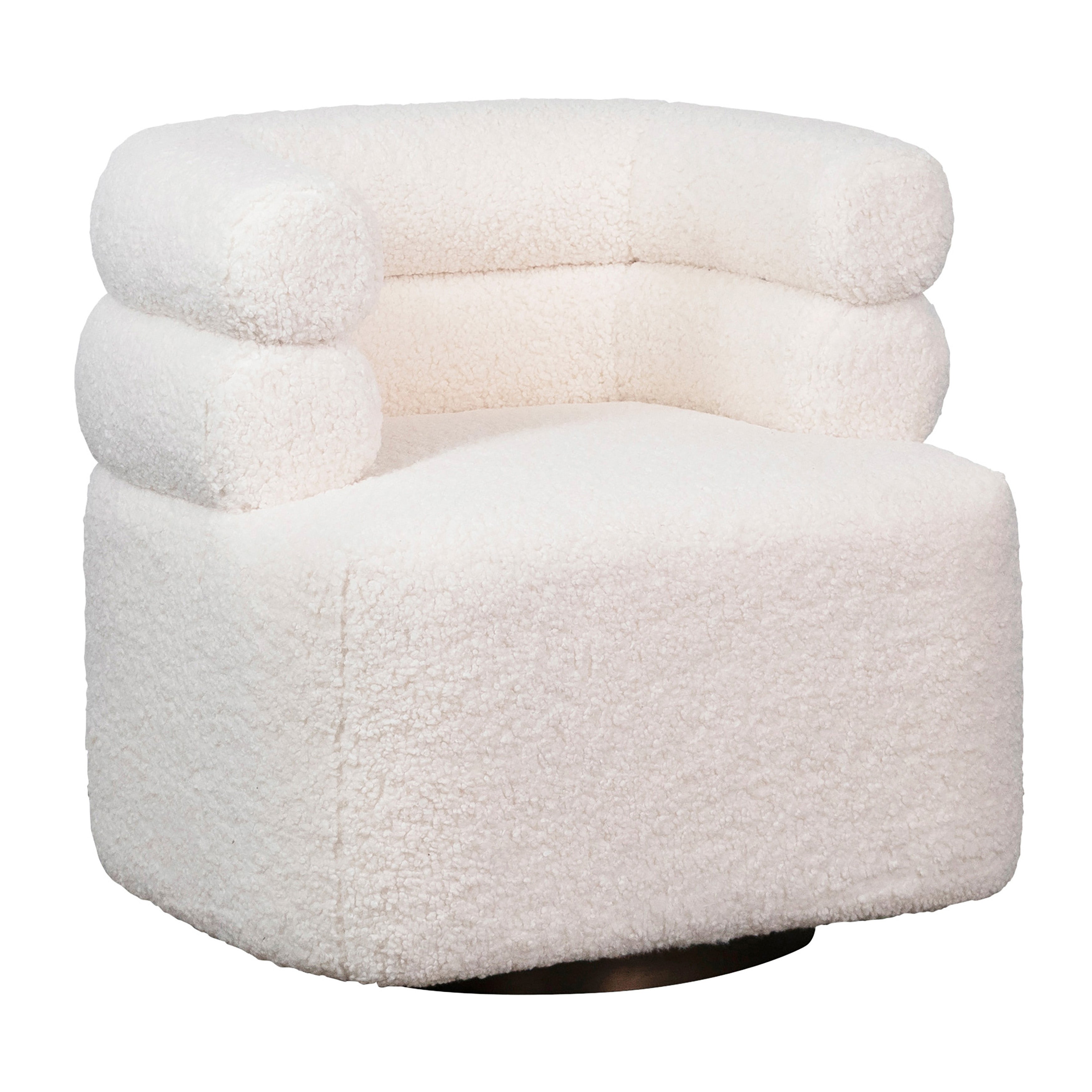 Hardy Faux Sheepskin Chair