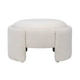 Loos Boucle Ottoman