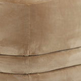 Goethe Velvet Ottoman