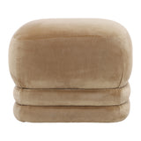 Goethe Velvet Ottoman