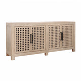 Yan  Sideboard Lt Warm Wash 4-Door