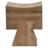 Al-Kindi Pine Stool