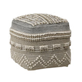 Amanpour Handwoven Pouf