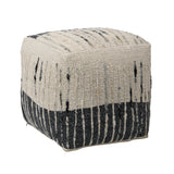 Swisher Handwoven Pouf