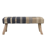 Gluck Handwoven Bench