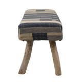 Gluck Handwoven Bench