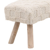 Stahl Handwoven Bench