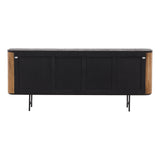 Dugan Pine Sideboard Black