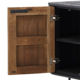 Dugan Pine Sideboard Black