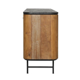 Dugan Pine Sideboard Black