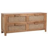 Pandita Teak Media Stand
