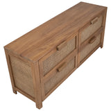 Pandita Teak Media Stand