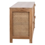 Pandita Teak Media Stand