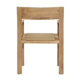 Voltaire Teak Outdoor Dining Chair NaNa