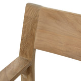 Voltaire Teak Outdoor Dining Chair NaNa