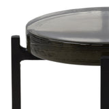 Bryan Aluminum End table Black