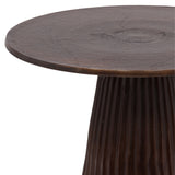 Teasdale Cast End Table Bronze