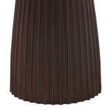Teasdale Cast End Table Bronze