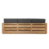 Augustine Outdoor Sofa Charcoal
