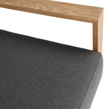 Augustine Outdoor Sofa Charcoal