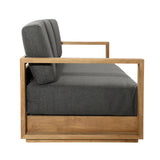 Augustine Outdoor Sofa Charcoal