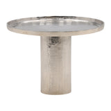 Laozi Aluminum Side Table Silver