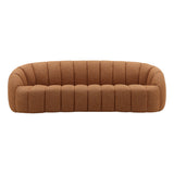 Singer Basketweave Sofa Ginger