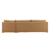 Higgins Birch 2 Piece Chaise Sectional Frame