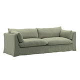 Shapiro linen Sofa Slipcover Forest
