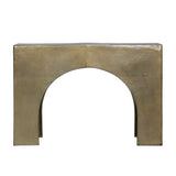 Moretti Aluminum Console Table