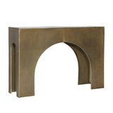 Moretti Aluminum Console Table